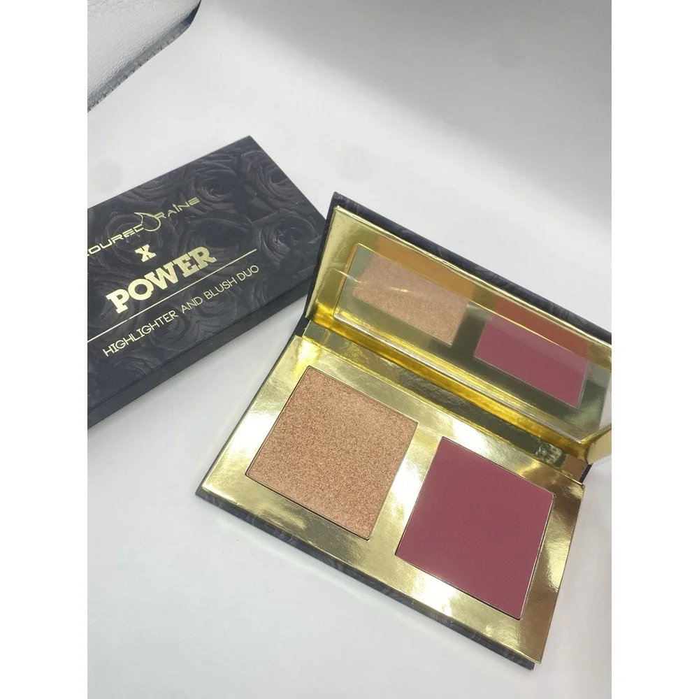 Coloured Raine x Power Highlighter & Blush Duo My Day One New! Limited Edition